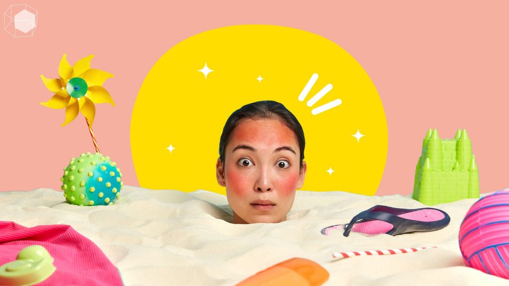 ผิวไหม้แดด