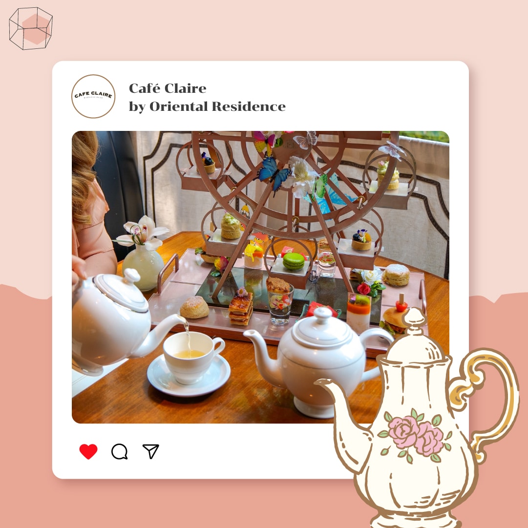 ร้าน Afternoon Tea Café Claire by Oriental Residence