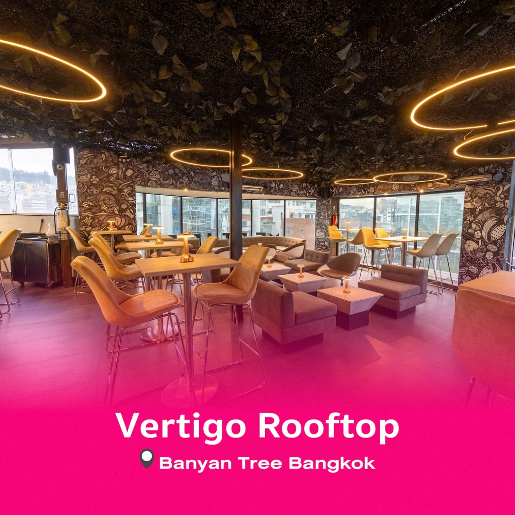 ร้านอาหารโรแมนติก Vertigo Rooftop