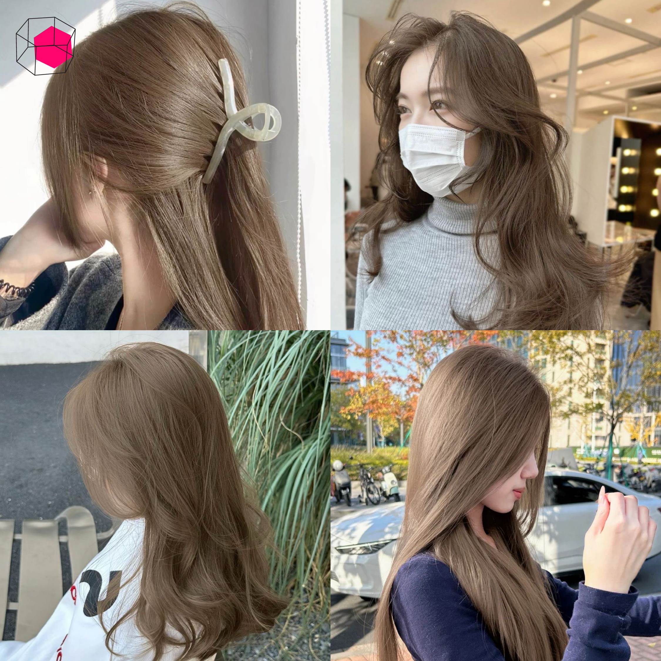 ฟอกสีผม สีน้ำตาลประกายทอง (Golden Brown)