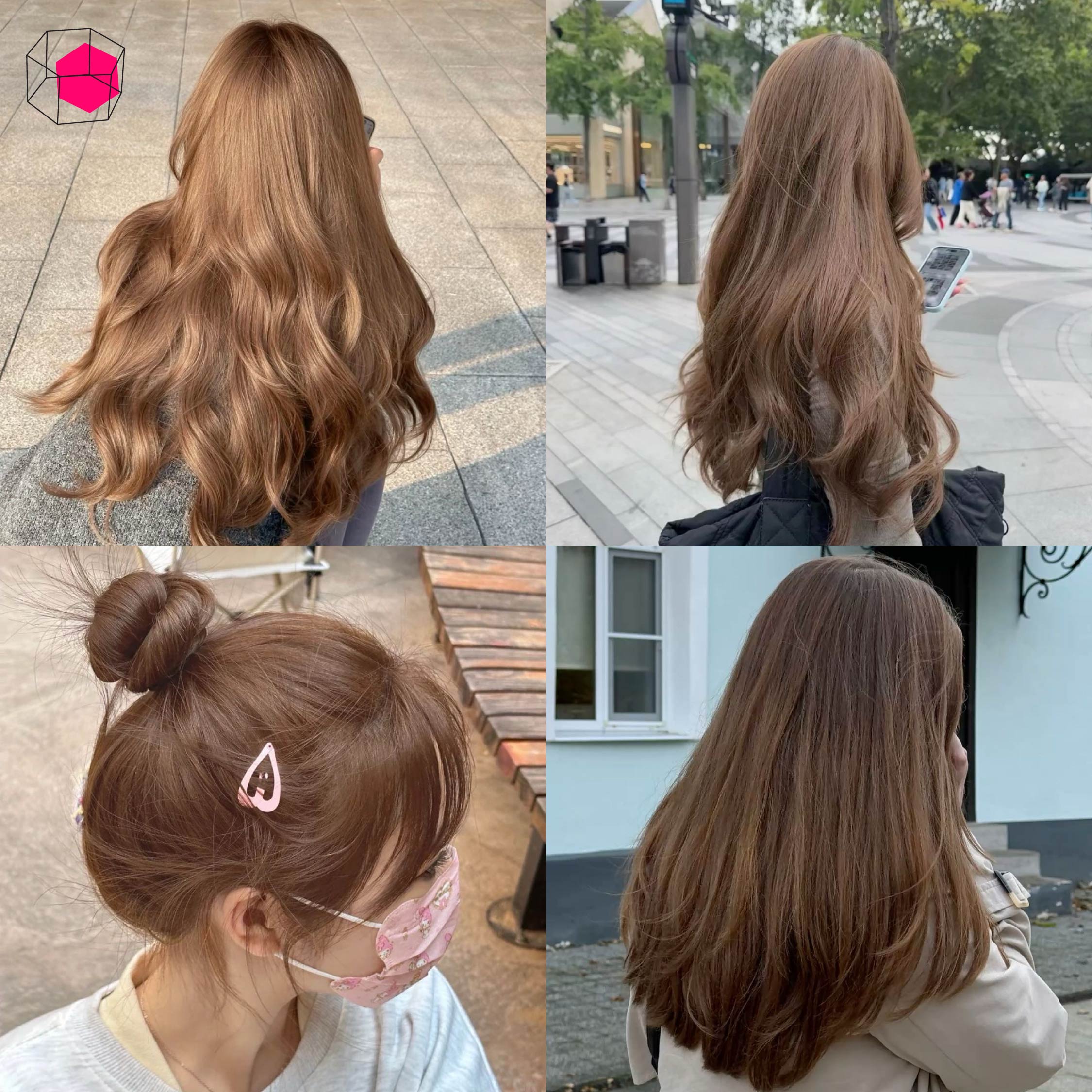 ฟอกสีผม สีน้ำตาลประกายคาราเมล (Caramel Brown)