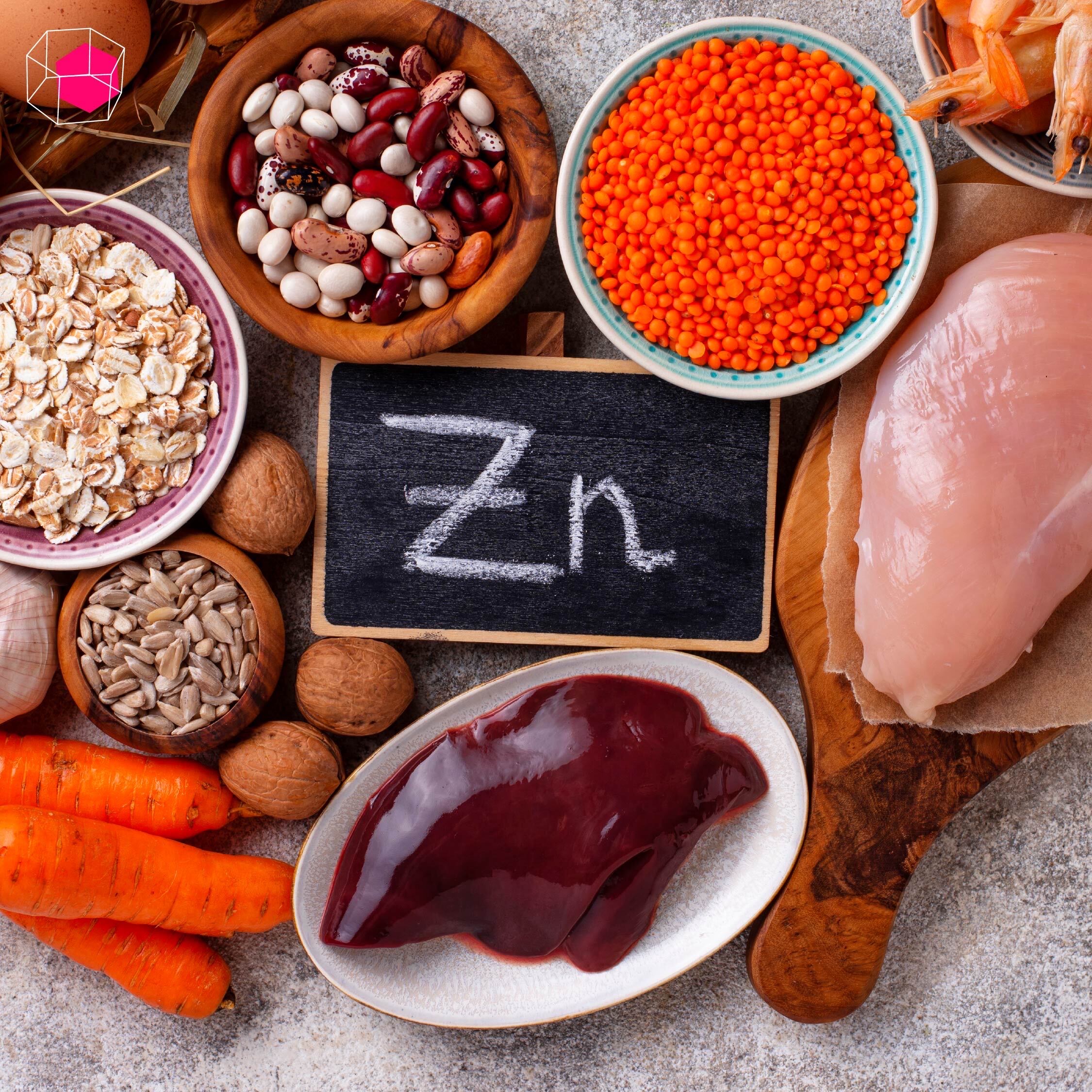 สังกะสี อาหารช่วยลดบวม