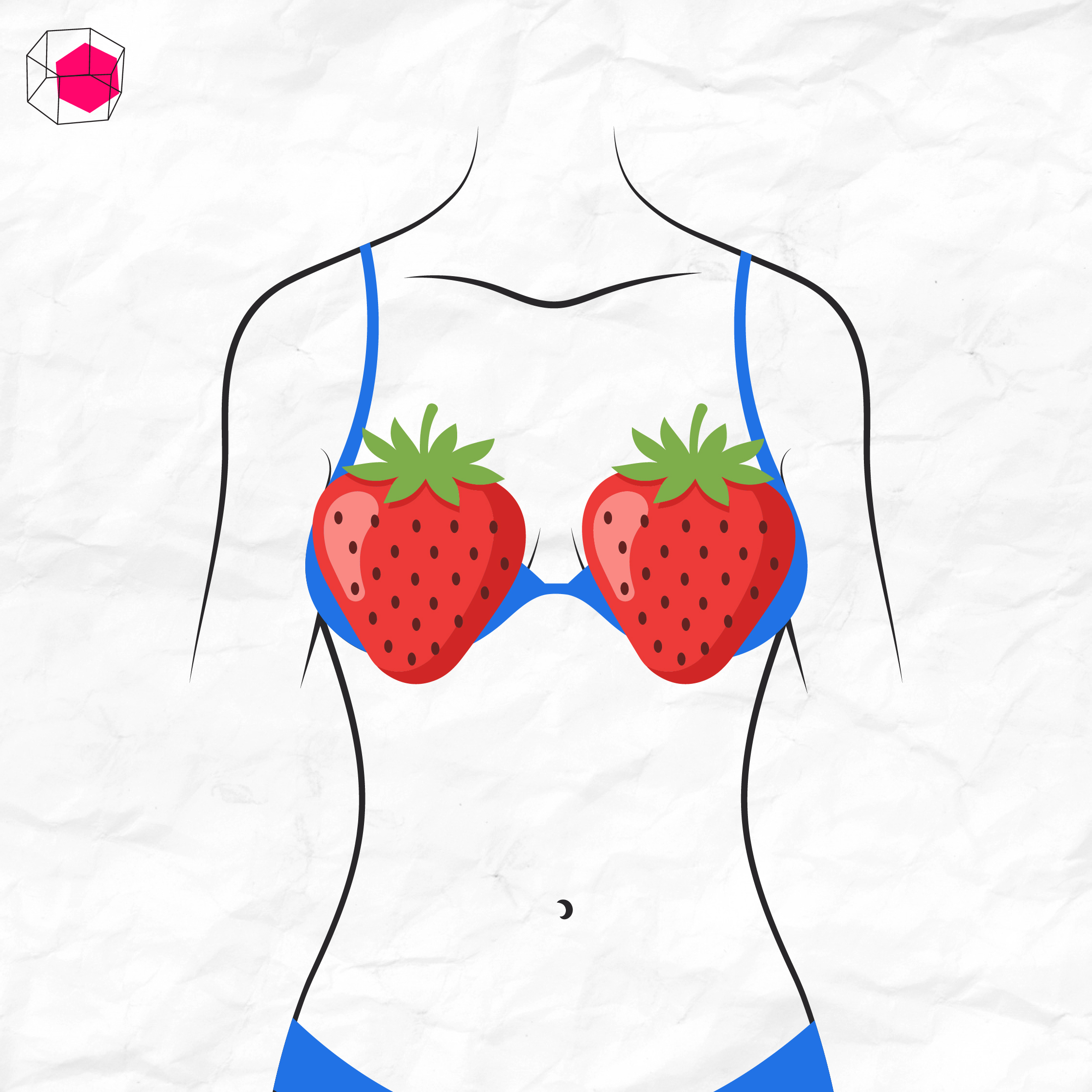 ทรงหน้าอก สตรอว์เบอร์รี