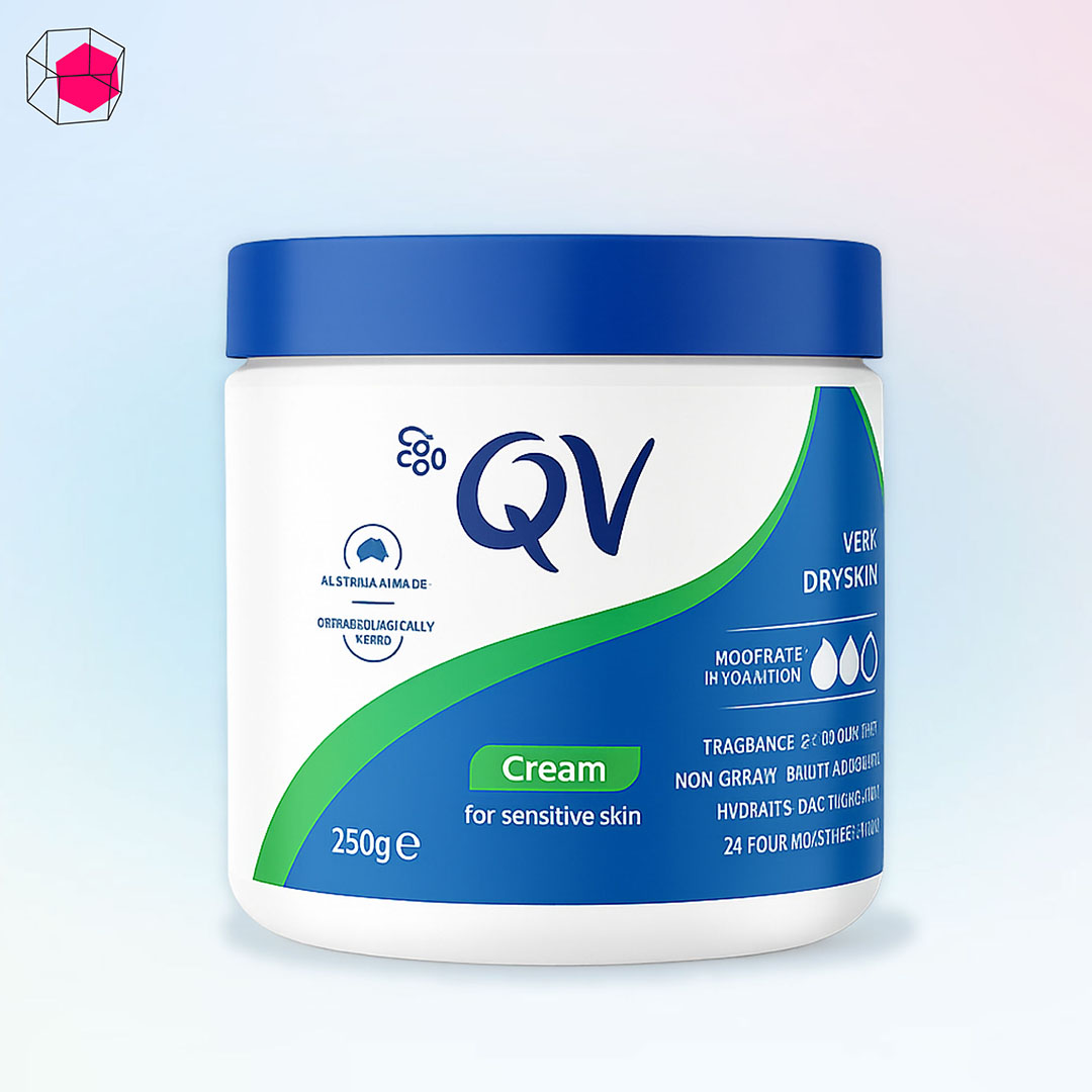 ครีมทาผิวสูตรอ่อนโยน QV Cream